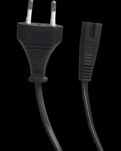 Outlet 8-tals ledning 2 meter - sort Øvrige Kabler