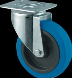 Hjul 100 mm gummi - drej Transporthjul Og Løse Hjul