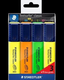 Best Textsurfer Highlighter Classic 4-pak Kontorartikler