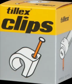 Clips 5-7 mm - klar Kabelclips