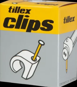 Clearance Clips 7-10 mm - grå Kabelclips