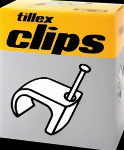 Outlet Clips 3-5 mm - klar Kabelclips