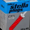Online Plugs pan 5 x 55 mm - rød 25-pak Dyvler Og Plugs