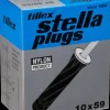 Plugs pan 5 x 65 mm - sort 25-pak Dyvler Og Plugs
