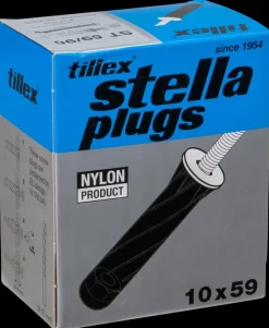 Best Plugs pan 5 x 90 mm - sort 25-pak Dyvler Og Plugs