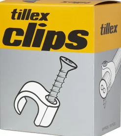 Sale Skrueclips 14-18 mm - hvid Kabelclips