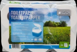 Outlet Toiletpapir 2 lags 6-pak Toiletpapir, Køkkenrulle Og Servietter
