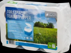 Outlet Toiletpapir 2 lags 6-pak Toiletpapir, Køkkenrulle Og Servietter