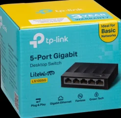 New Gigabit Switch 5-porte Netværk