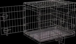Online Transportbur metal 66 x 58,4 x 91,4 cm Transportbur Til Hunde Og Katte