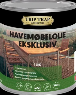 Clearance havemøbelolie 0,75 L - Teak Træbeskyttelse Og -Olie
