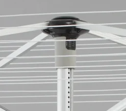 Sale Tørrestativ 4-armet luksus aluminium Tørrestativer Og Tøjklemmer
