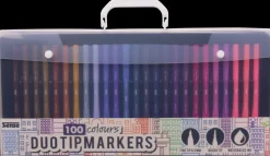 Hot Twin Markers 100-PAK Øvrige Hobbyartikler