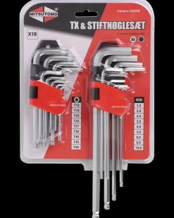 Online TX og stiftsæt 18 dele Stifte, Unbraco Og Torx