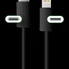Discount USB-C til Lightning 0,5 meter - sort Usb-Kabler
