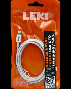 Outlet USB-C til Lightning Kabel - 1 meter Mobiltilbehør