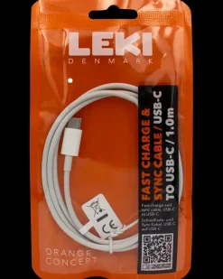 Outlet USB-C til USB-C Kabel - 1.0 meter Mobiltilbehør