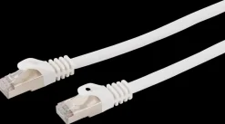 Clearance Netværkskabel Cat7 10 meter - hvid Netværkskabler Og Tilbehør