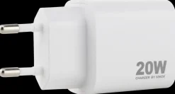 Sale Quick lader USB-A 20 W Mobiltilbehør