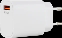 Sale Quick lader USB-A 20 W Mobiltilbehør