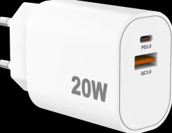 Sale Quick lader 20W Mobiltilbehør