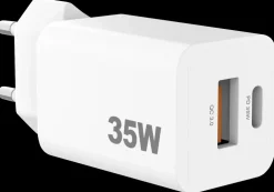 Outlet Quick lader 35W Mobiltilbehør