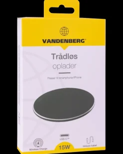 Clearance Trådløs oplader 15 W Mobiltilbehør