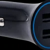 Outlet USB Stik dobbelt til bil Mobiltilbehør