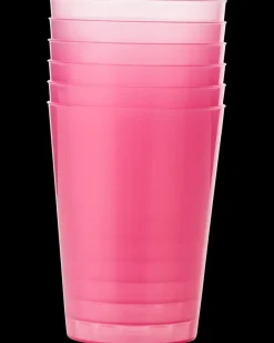 Vandglas 25 cl genanvendelig 6-pak - assorteret Service Og Bestik