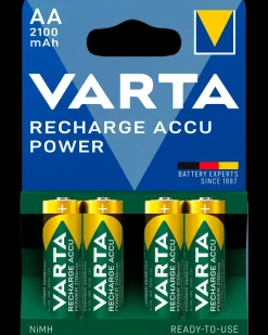Genopladelig batteri - AA 2100mAh 4-pak Batterier