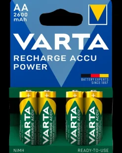 Genopladelig batteri - AA 2600mAh 4-pak Batterier