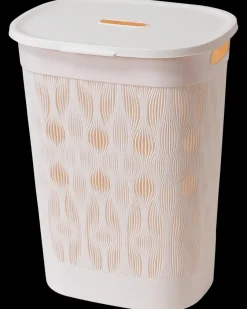 Outlet Vasketøjskurv 55 L - Hvid Garderobe Og Opbevaring