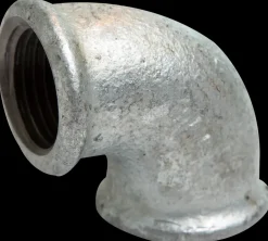 Clearance Vinkel 90° 3/4'' M/M - galvaniseret Rør Og Fittings