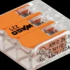 Discount Fjedersamlemuffe til 3 ledninger 12-pak Samlemuffer