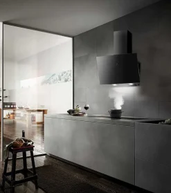 Emhætte Vertikal TV1360BL sort 60 cm Emhætter