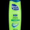 Outlet Wash&Go Shampoo 180 ml 2-i-1 Shampoo'Er Og Sæber