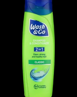 Outlet Wash&Go Shampoo 180 ml 2-i-1 Shampoo'Er Og Sæber