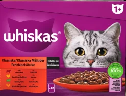 Discount +1 Klassisk menu - 12 x 85g Hundefoder, Kattemad Og Godbidder