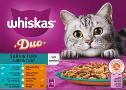 Outlet duo Suft & Turf - 12 x 85g Hundefoder, Kattemad Og Godbidder
