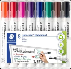 Outlet Whiteboardpen 8-pak - 2 mm Kontorartikler