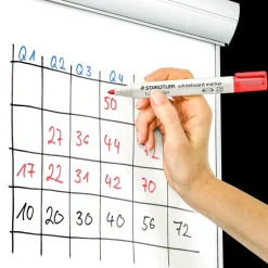Whiteboardpen 4-pak - 2 mm Kontorartikler