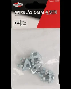 Discount Wirelås 5 mm 4-pak Øvrige Monteringsbeslag