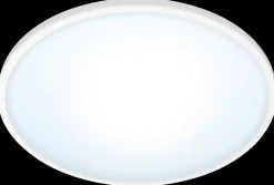 Online Plafond superslim Ø25cm 14W - hvid Loftslamper Og -Pendler