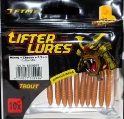Outlet Wurmy Cheese 6,5 cm - Coffee Endegrej Og Madding