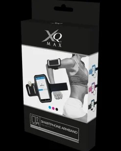 Outlet XQMax Løbearmbånd til smartphone - assorterede farver Øvrigt Motionsudstyr|Mobiltilbehør